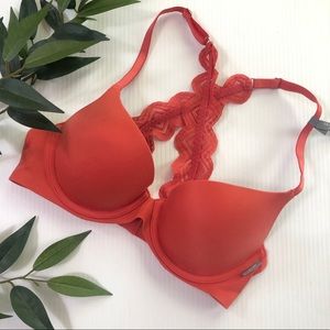 NWT aerie Sunnie Demi Push Up Bra 32b